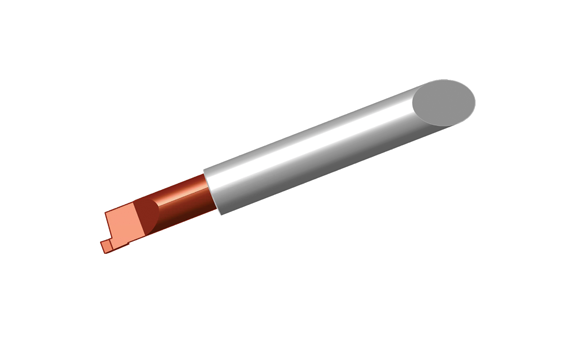 Swiss Type CNC Head-Sliding Lathe Tool/Right hand end face eadius turning tool
